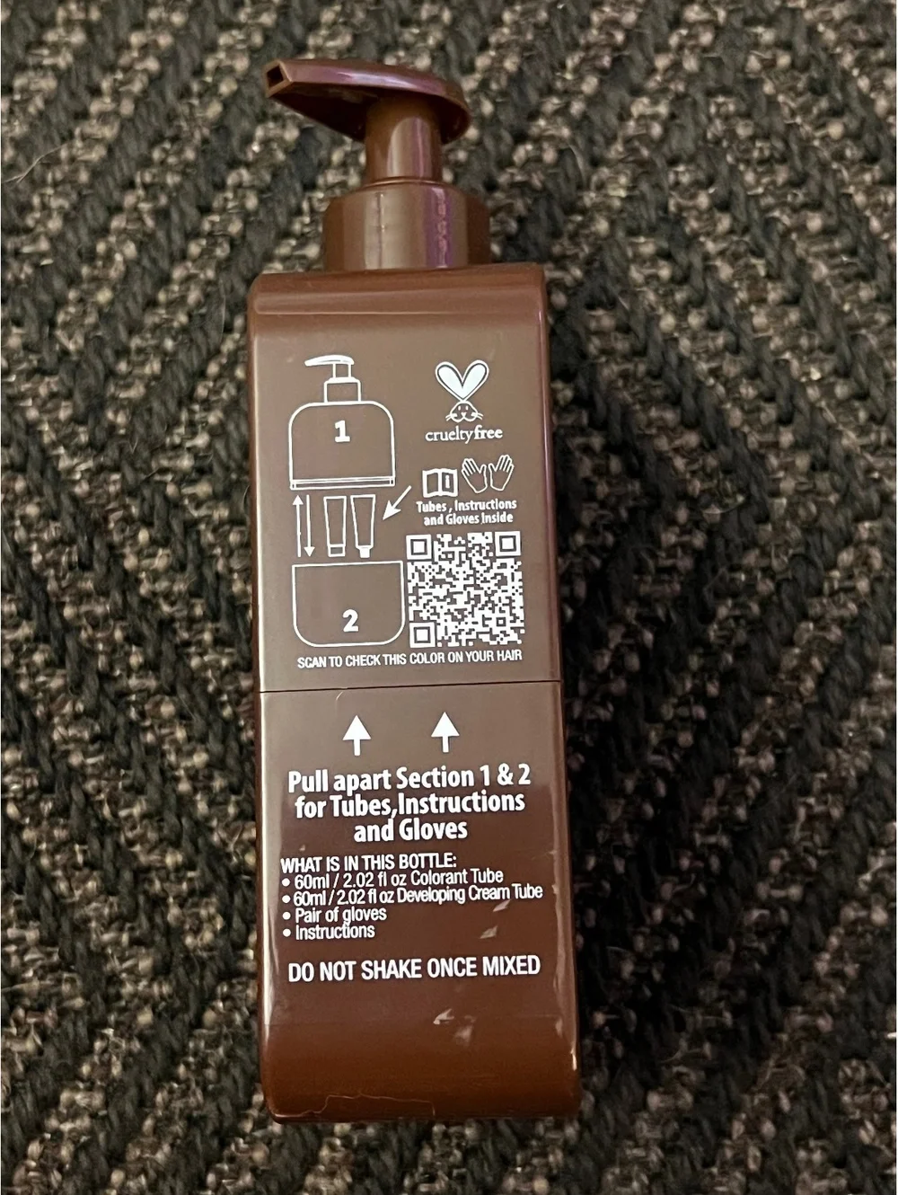 BRITE Clean Color Dark Brown Permanent Hair Color Vegan Ammonia PPD Paraben Free